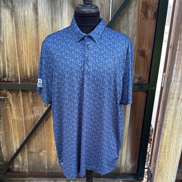 Bundle of men’s gold polo shirts, Nike & Adidas, size XL - Picture 2 of 12